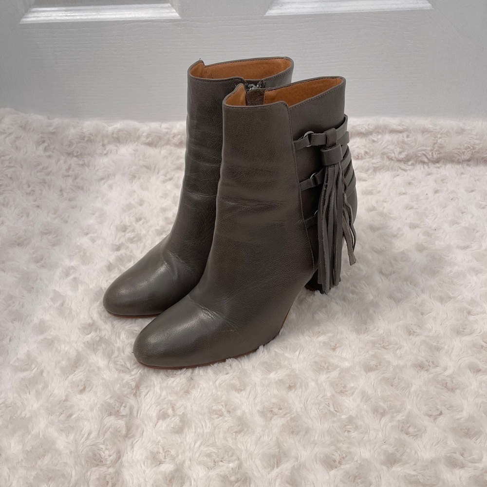 Halogen grey heel boots